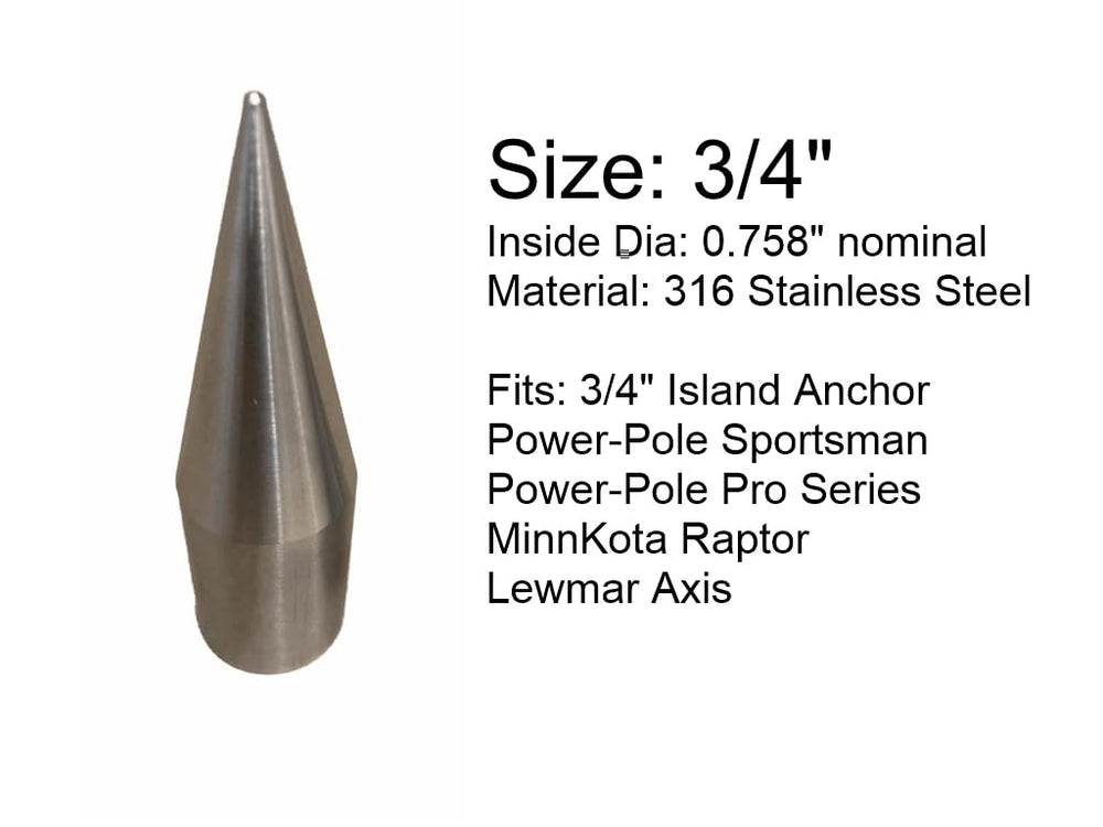 Salty Adventures Spear Tip epoxy installation in minutes.