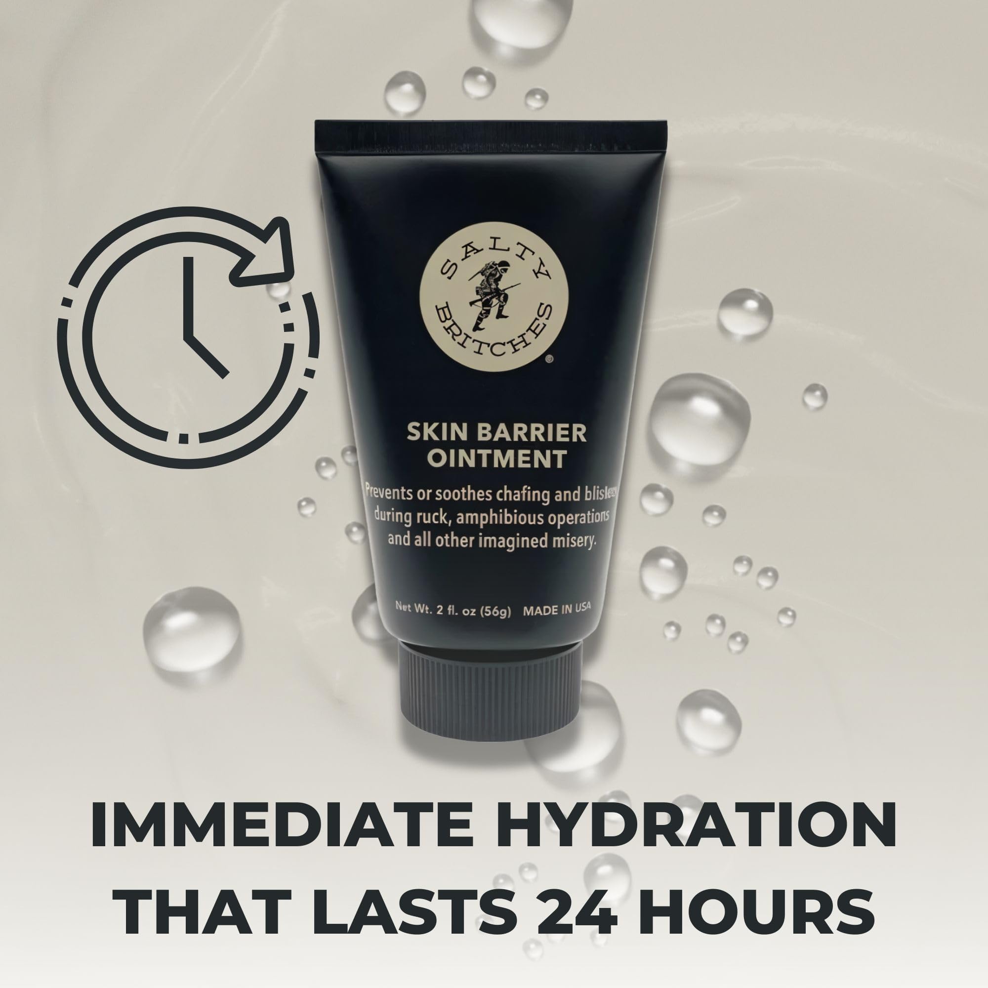 Salty Britches protects skin in harsh outdoor conditions