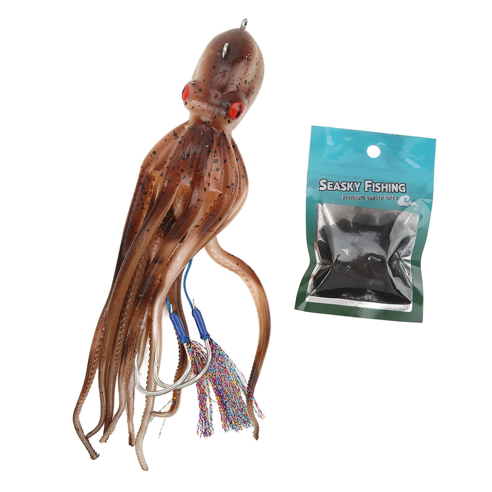 Saluaqui versatile lure suitable for lingcod, snapper, halibut