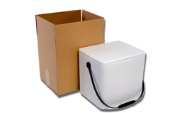 Salutem Vita 12qt cooler exterior shows compact, portable design for on-the-go cooling.