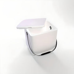 Salutem Vita 12qt cooler interior reveals insulated walls for long-lasting cold storage.