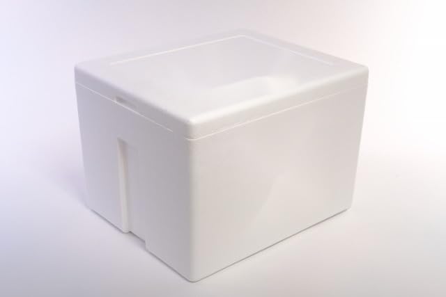 Salutem Vita styrofoam cooler 27qt branding-ready option for deliveries