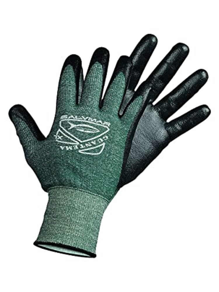 SALVIMAR Gloves DYMAX 0.8mm XL - nitrile palm close-up
