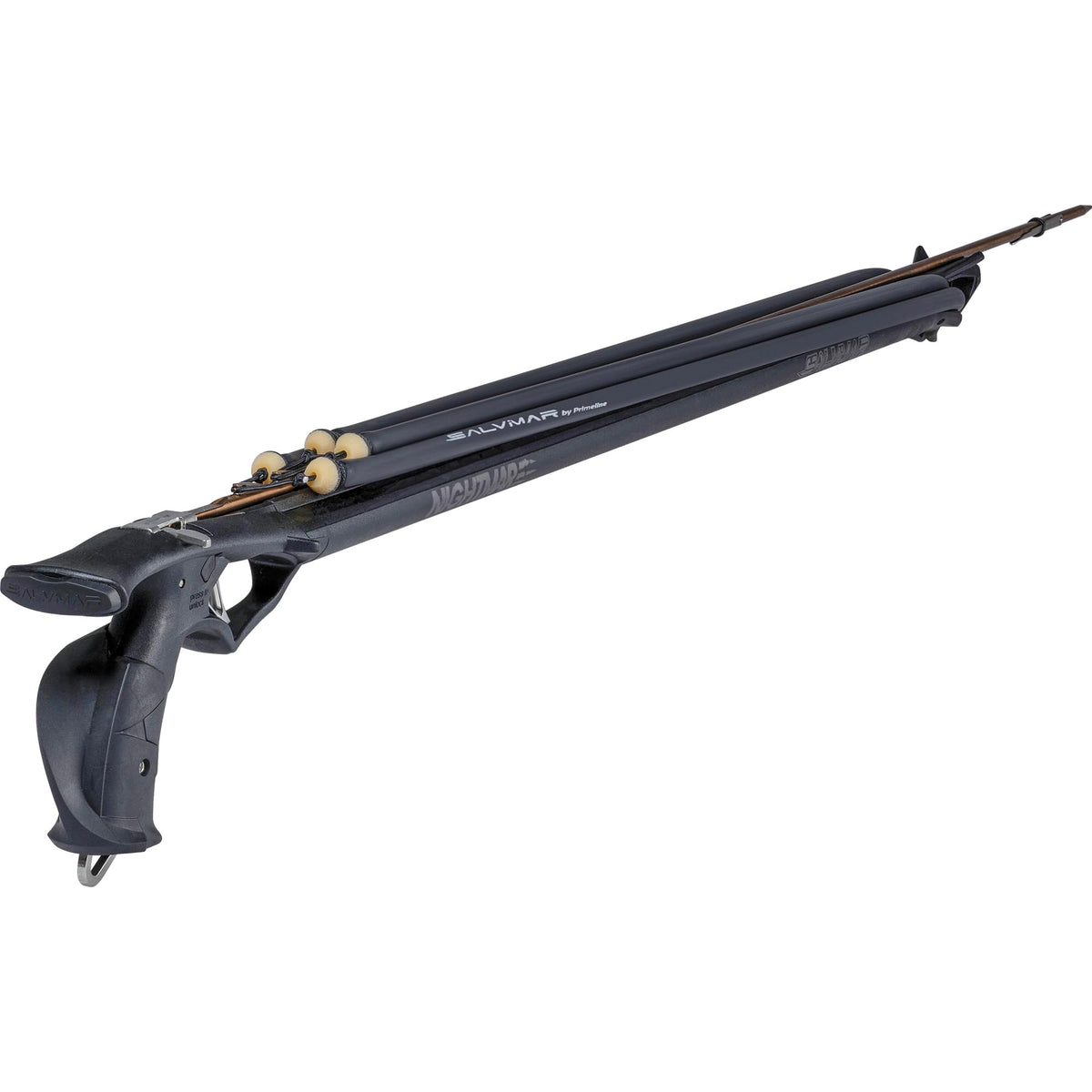 SALVIMAR Hero Nightmare 95cm speargun with asymmetrical barrel for stable water balance