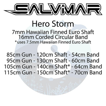 SALVIMAR Hero Storm buoyancy-enhanced profiles improve balance underwater