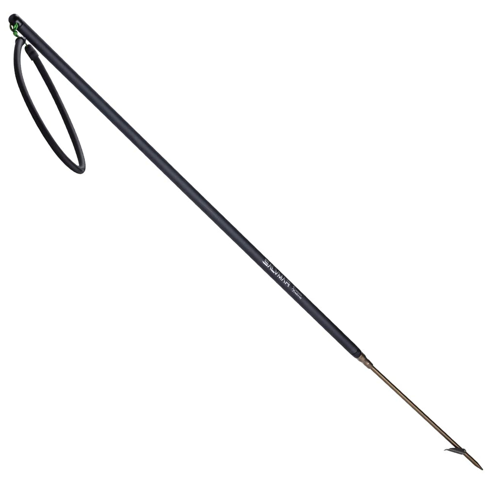Salvimar pole spear 14mm harpoon ready for elastic propulsion during dives