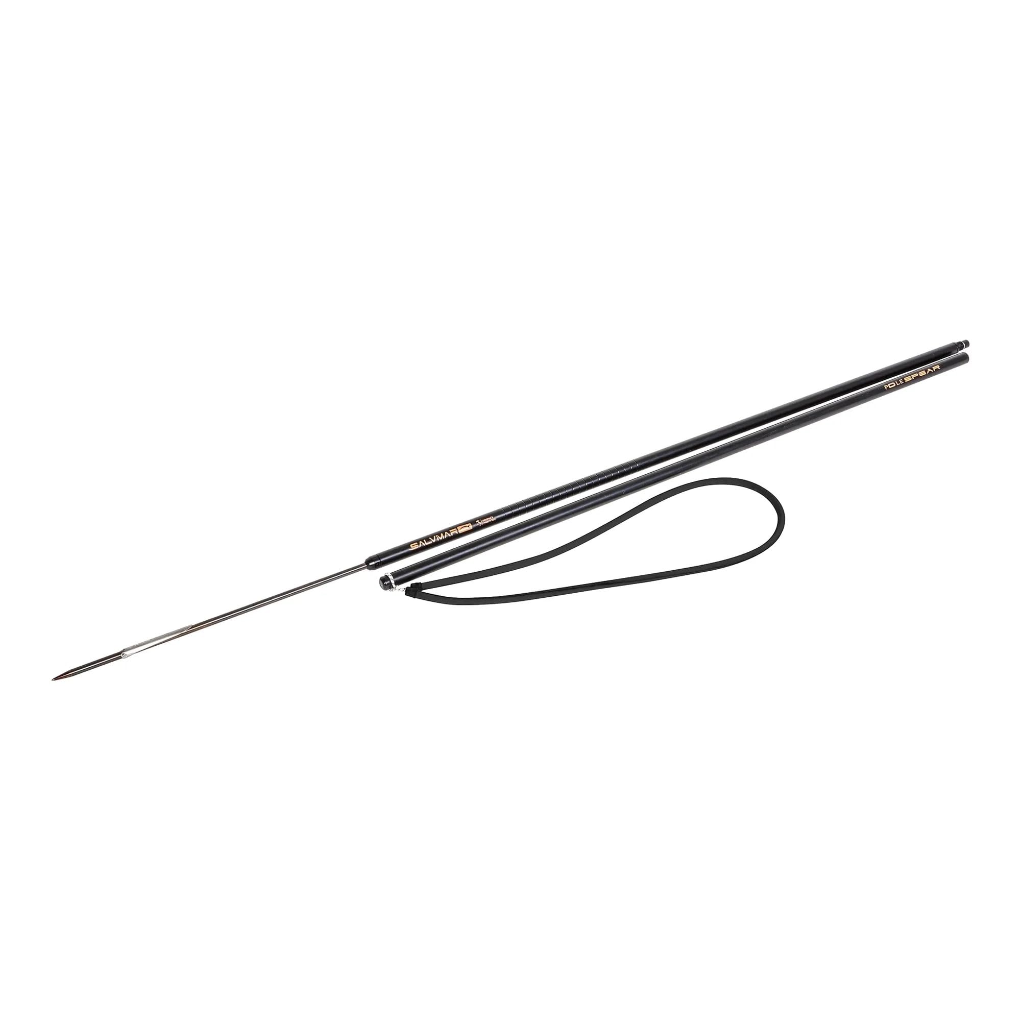 SALVIMAR pole spear 18mm in action, showcasing portable design and precise thrust