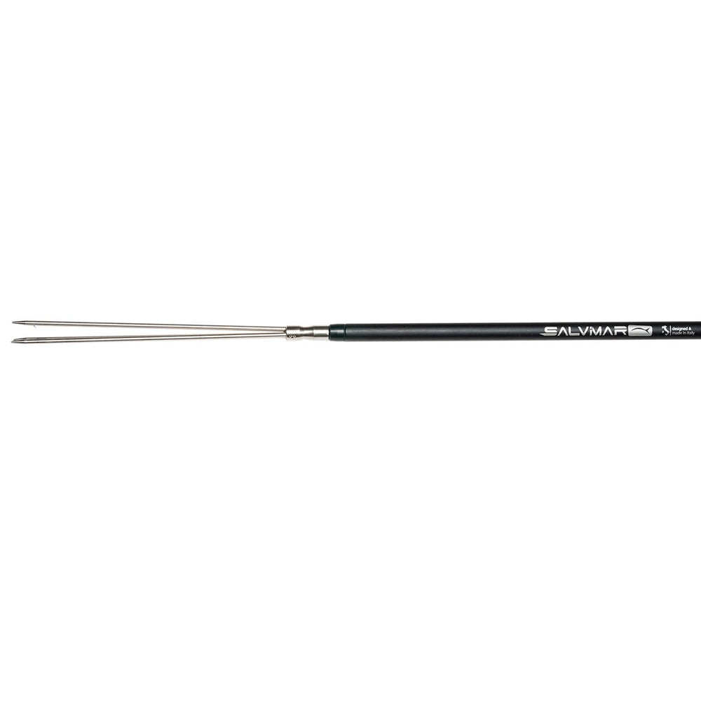 SALVIMAR Pole Spear extended to 185 cm with paralyzer reach for extended maneuverability.