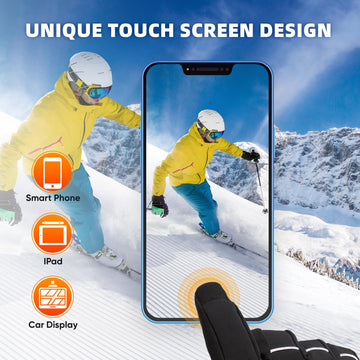 SAMLMAP heated gloves rugged-duty design stand up to motorcycle work and adventures.