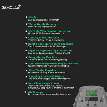 SAMOLLA copper-alloy gear plate resists corrosion in saltwater and rain.