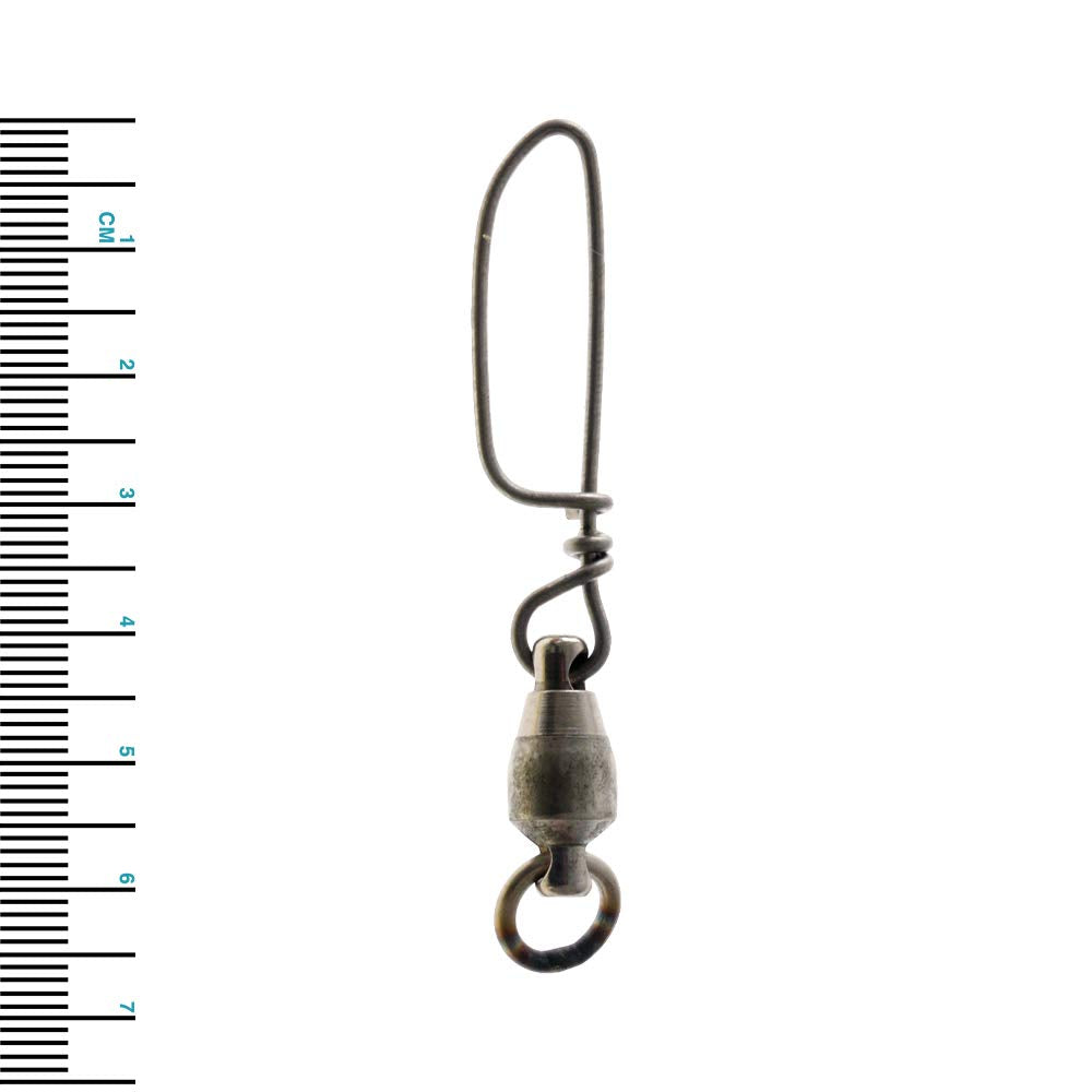 Swivel rotated to demonstrate stable, twist-free lines during retrieval