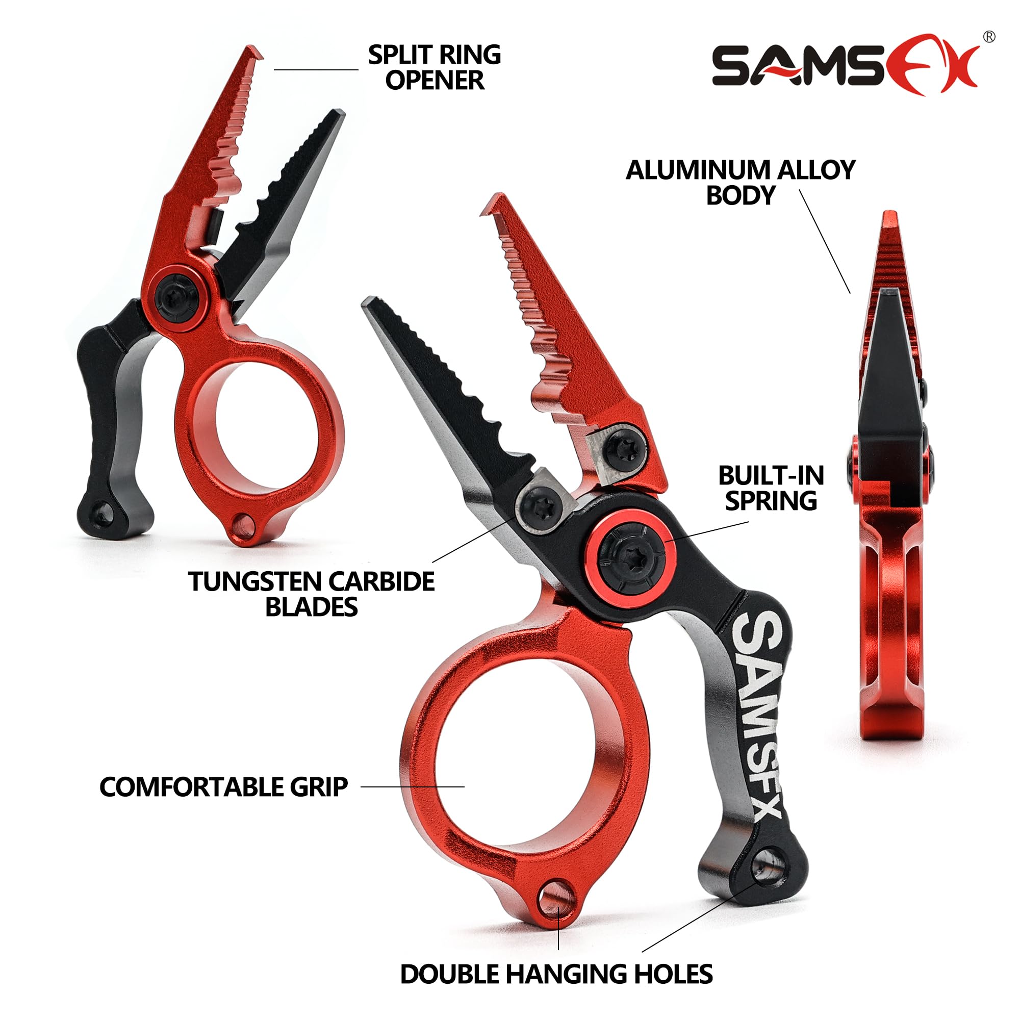 Circular finger hole design for comfortable grip