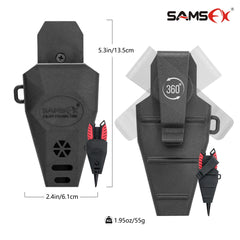 Pliers with lanyard and nylon sheath for safe carry