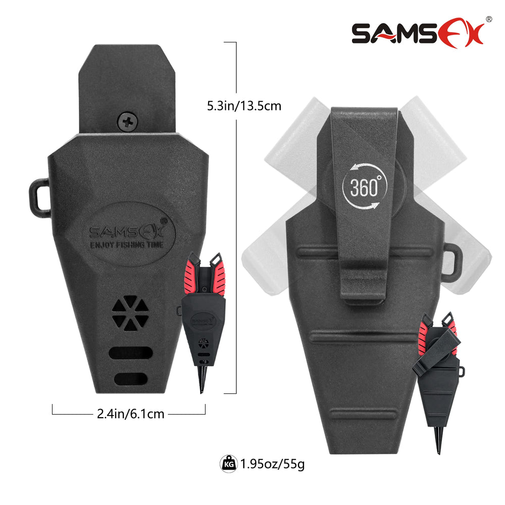 Retractable coil lanyard for safe carry