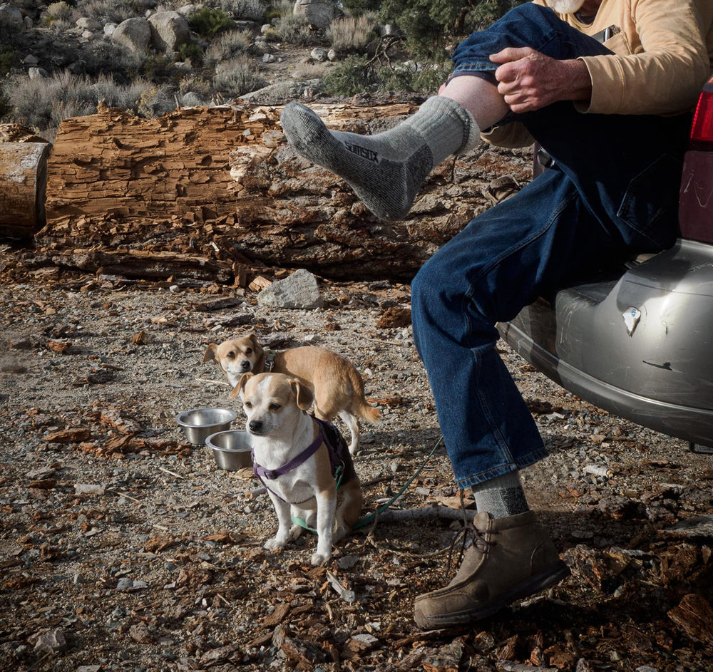 SAMSOX heavyweight Merino socks deliver durable warmth for cold outdoor work.
