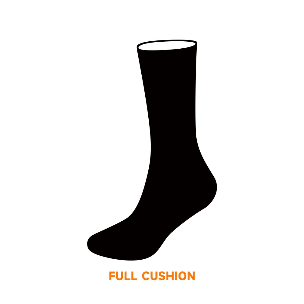Made in USA, these socks are machine-washable for easy care.