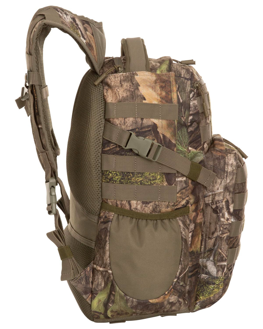 SAMURAI TACTICAL hunting day pack top pocket with soft-lined space for sunglasses