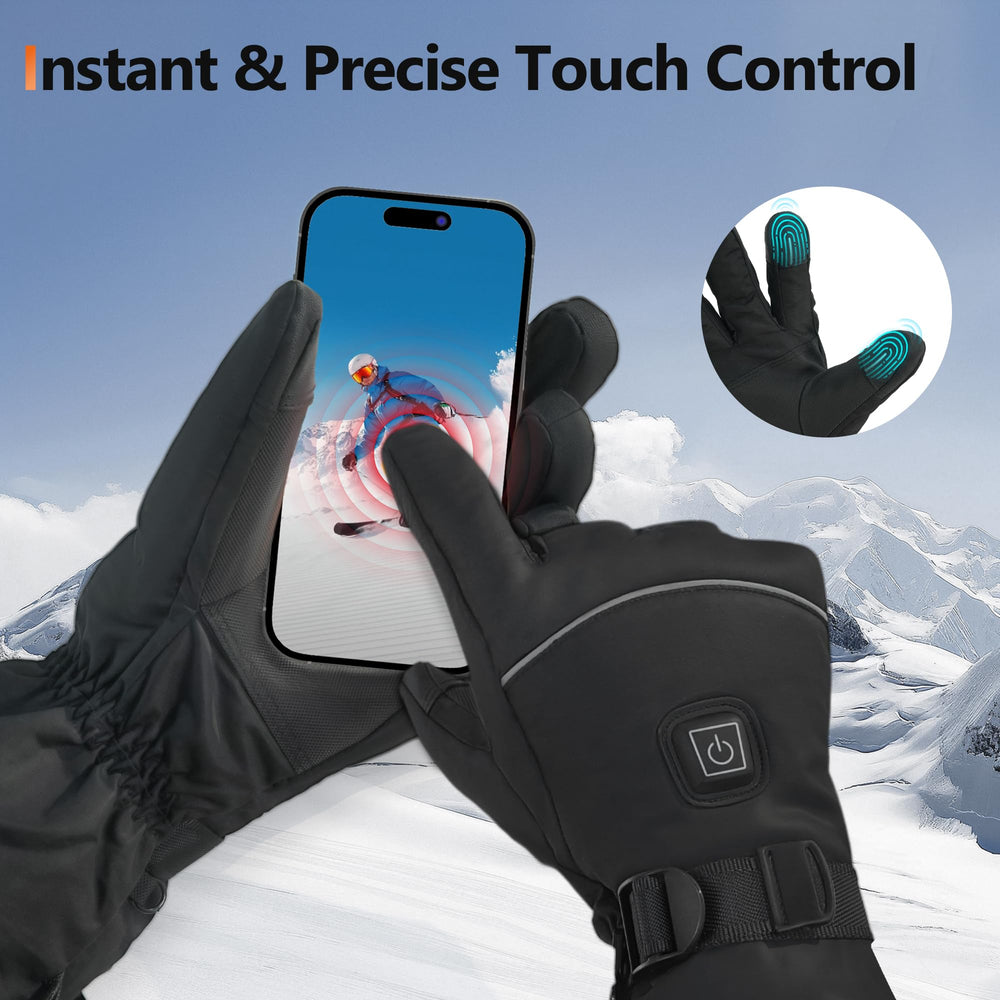 SAMZX heated gloves battery pack detail highlights 5000mAh capacity