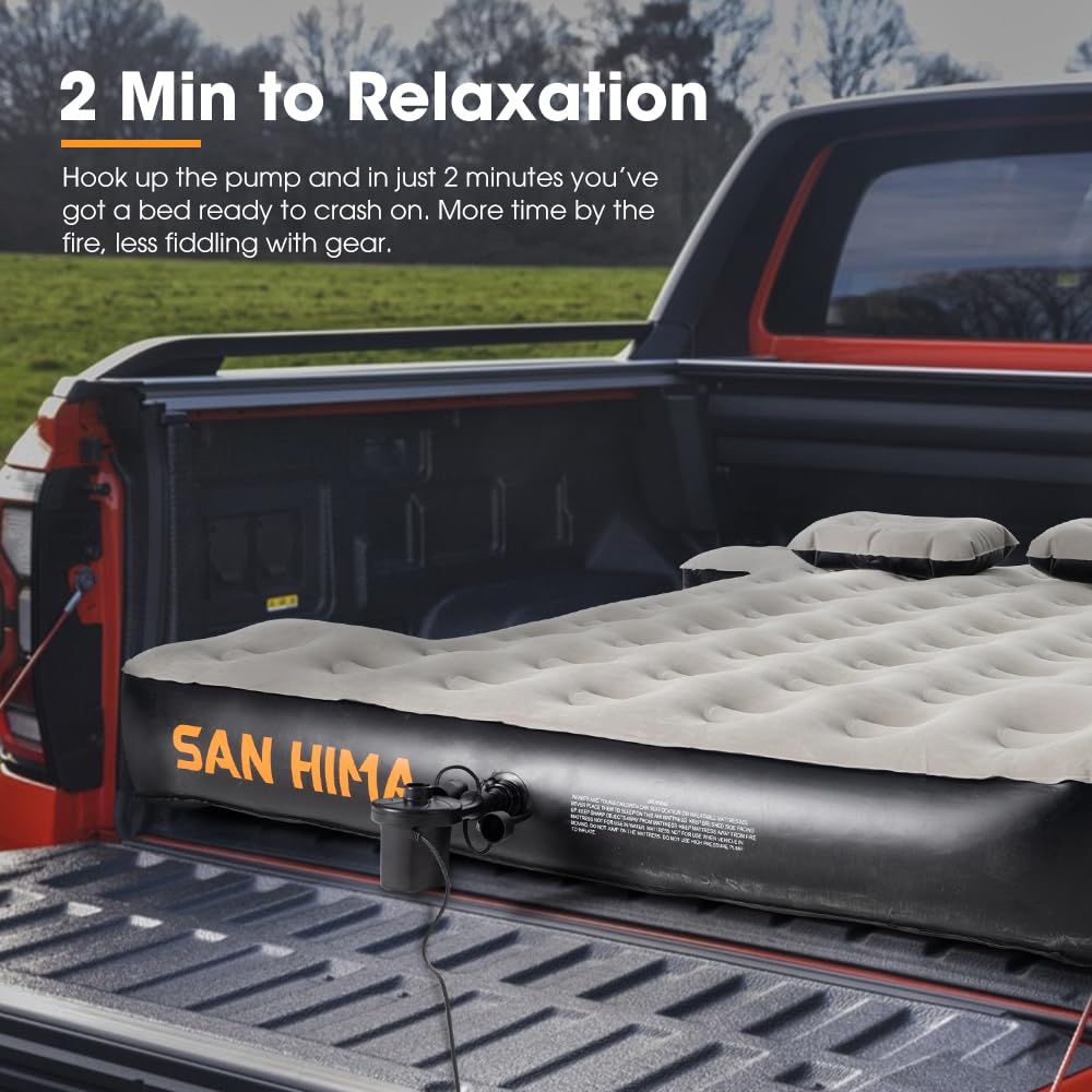 SAN HIMA puncture-proof bottom resists wear for rugged outdoor nights.