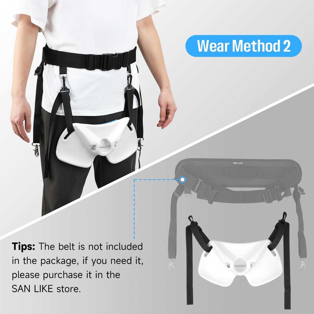 White high quality plastic material of SAN LIKE belt