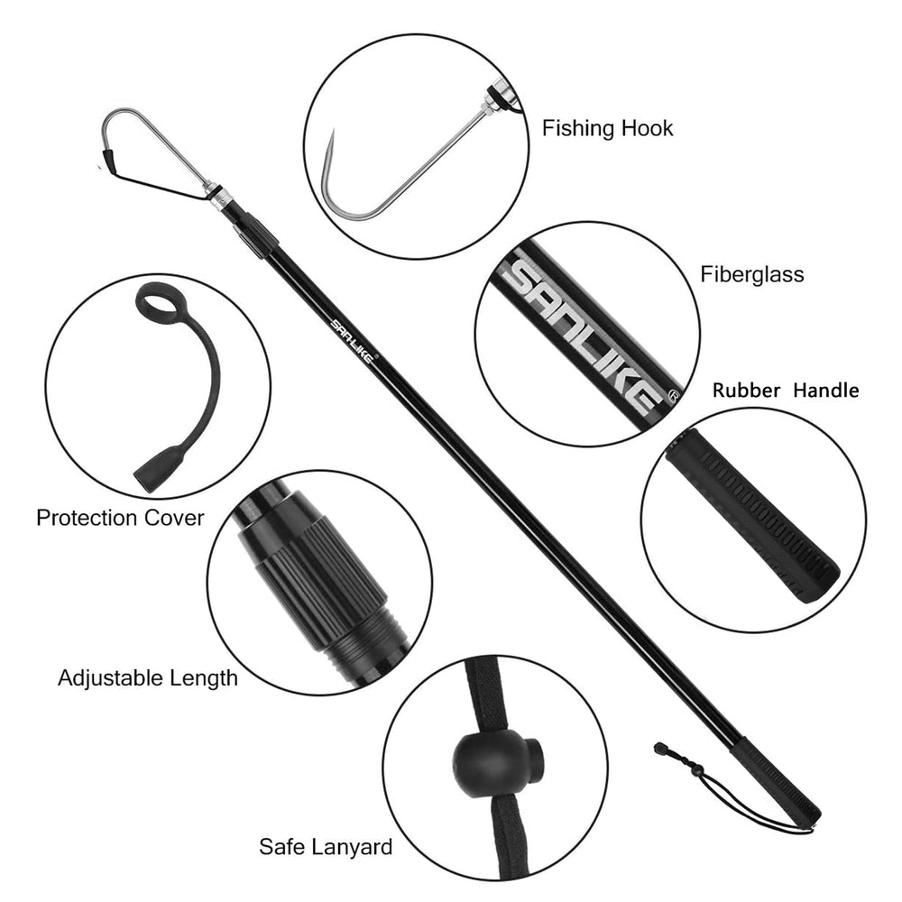 San Like gaff floating design showing buoyant capability on water