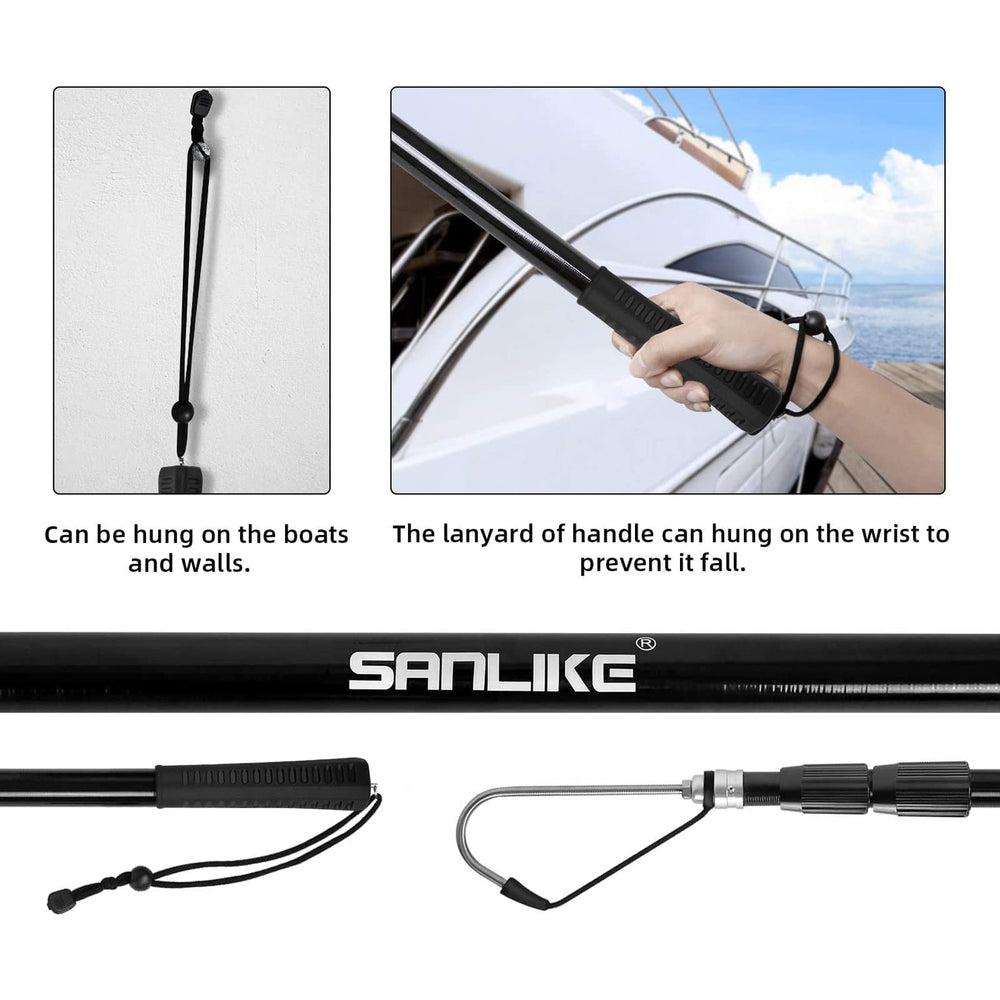 SAN LIKE gaff uses M8 screw connection for sturdy attachment.