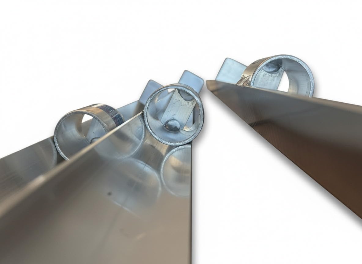 Sand Spike open-face design enables fast rod insertion and removal