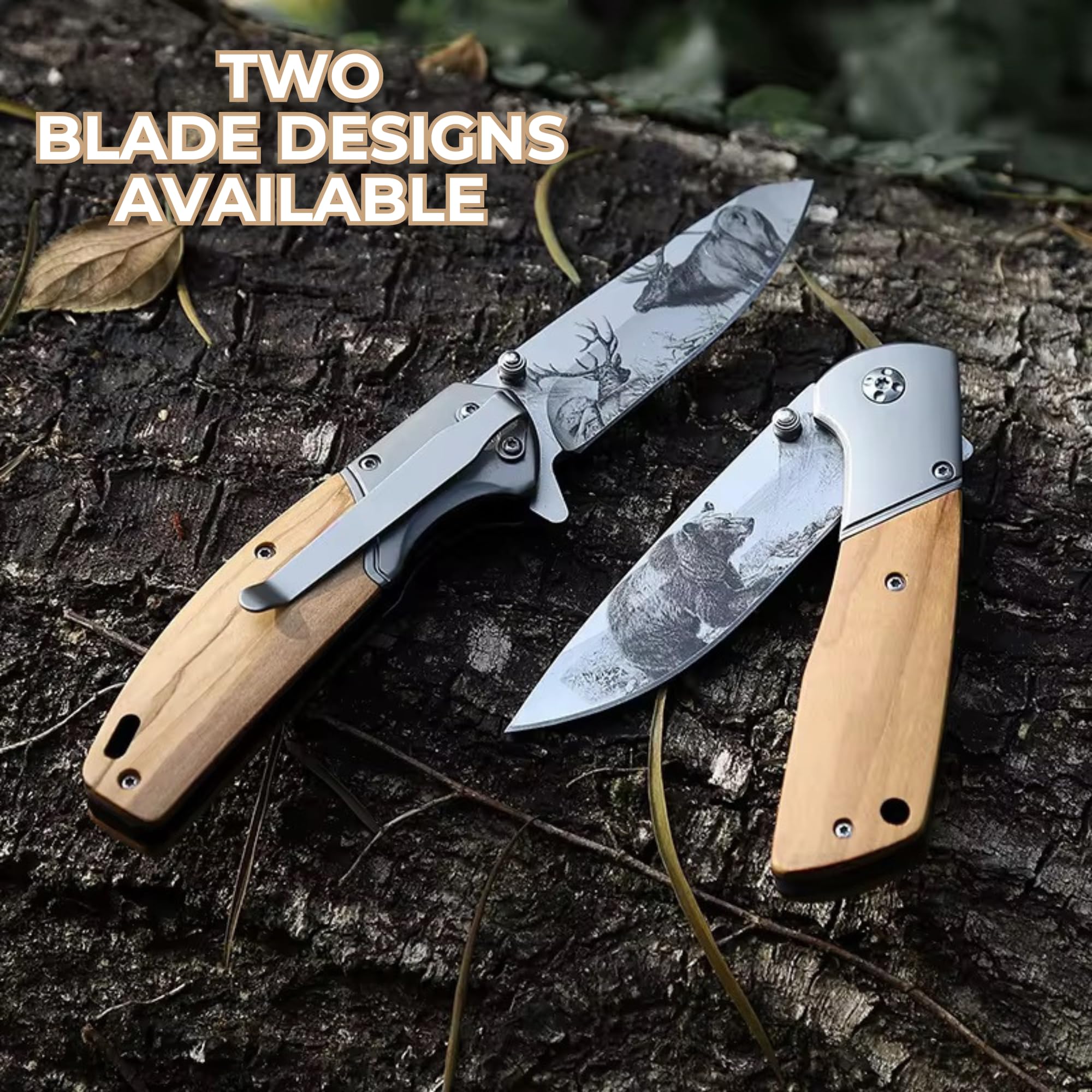 Sandpiper Ink Damascus pattern close-up highlights craftsmanship and durability.