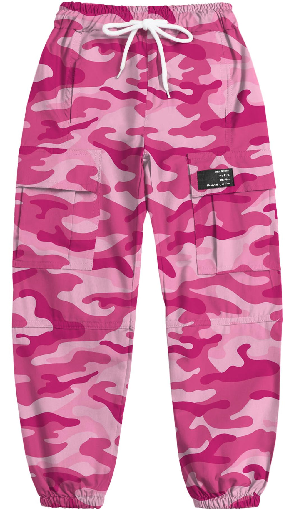 SANGTREE elastic waist close-up showing soft fabric and drawstring
