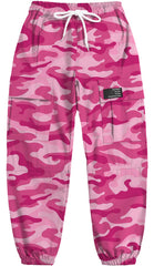 SANGTREE elastic waist close-up showing soft fabric and drawstring