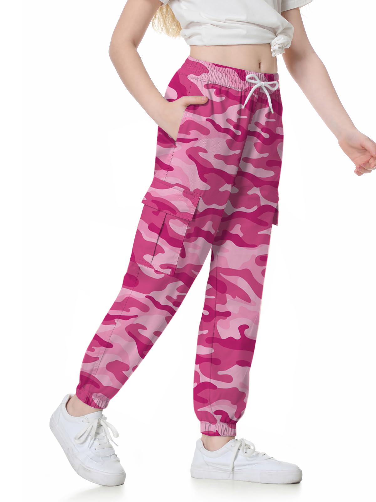 SANGTREE tapered-leg back view emphasizing high waist and cuffs