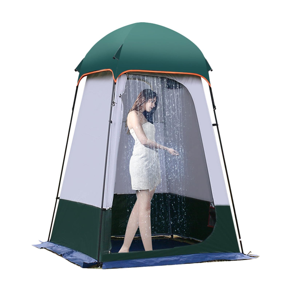 Sanheshun camping-tent-shower-tent private wash space for camping.