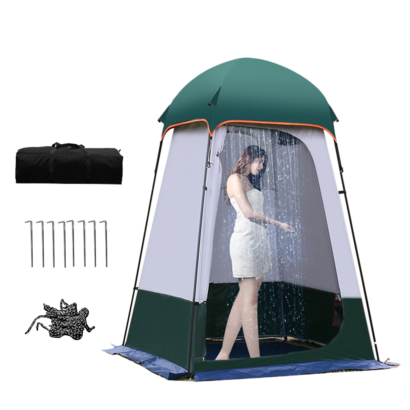 Sanheshun carrying-bag enables easy transport and setup.
