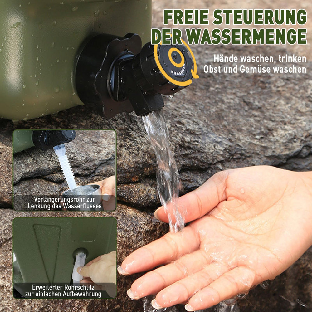Sanheshun military green jug material emphasizing BPA-free safety