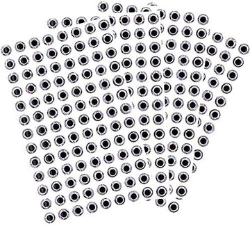 Sanhu 8mm 3D Fish Eye Silver with lifelike holographic sparkle for DIY lures