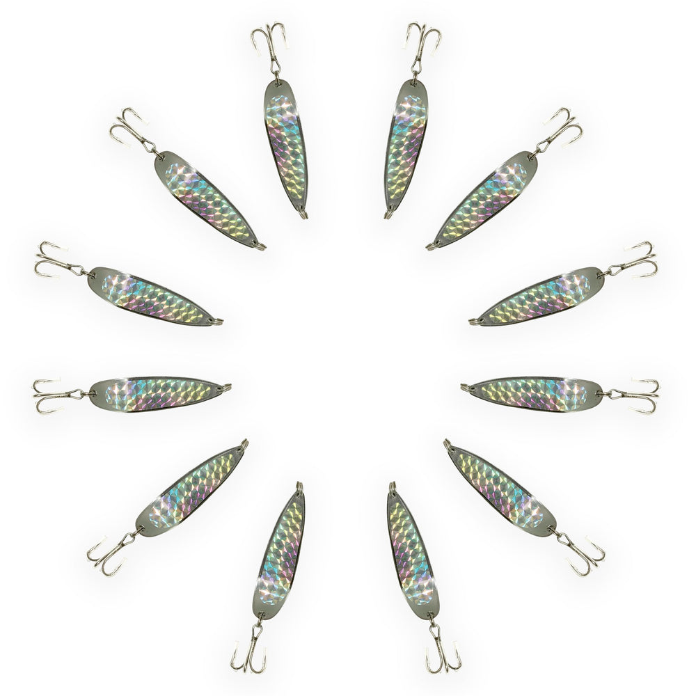 Sanhu Crocodile Spoon ideal for trolling, casting, and jigging.