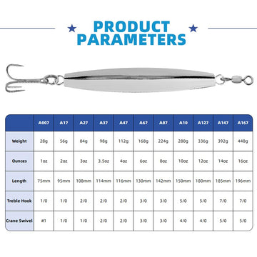 Sanhu Diamond Jigs 14oz chrome lure for big game fishing with strong hooks.