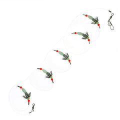 Sanhu Squid Catcher glow beads boost visibility for night fishing.