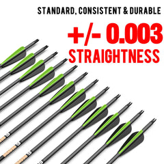 Sanlida Dragon 9 carbon-arrow durability built to resist bending