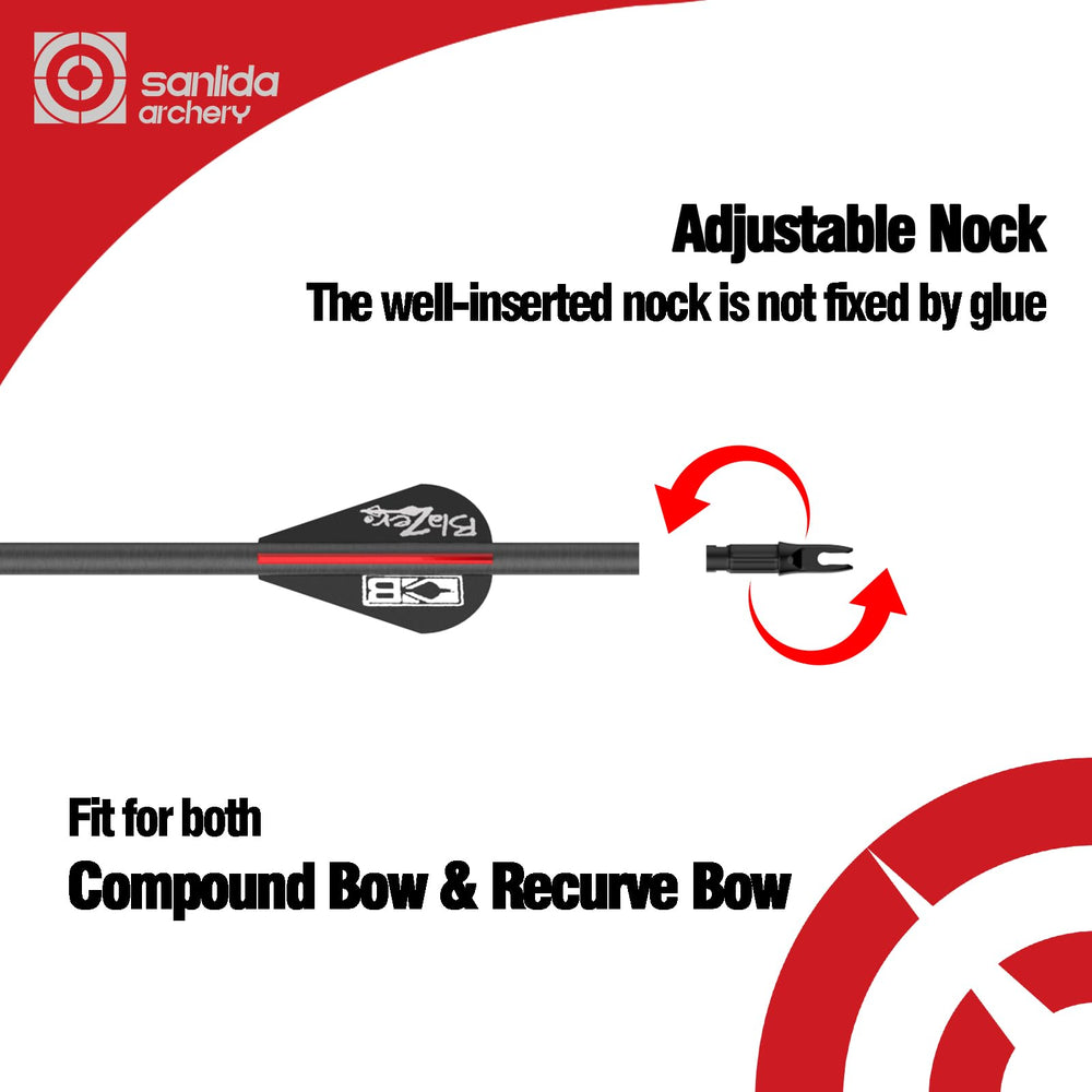 Sanlida dragon10 removable tips for versatile broadhead setups