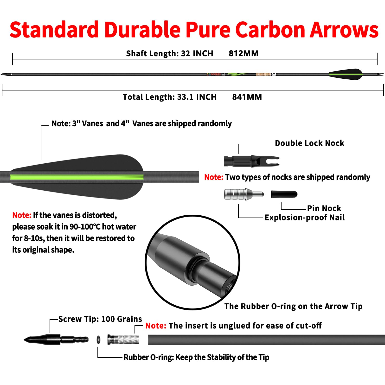 Sanlida factory-direct hunting arrows showcase value and professional quality.