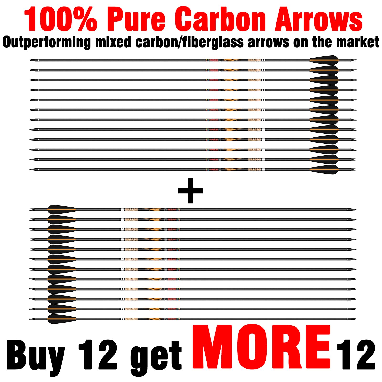 Sanlida pure carbon arrow durability for rugged hunting conditions