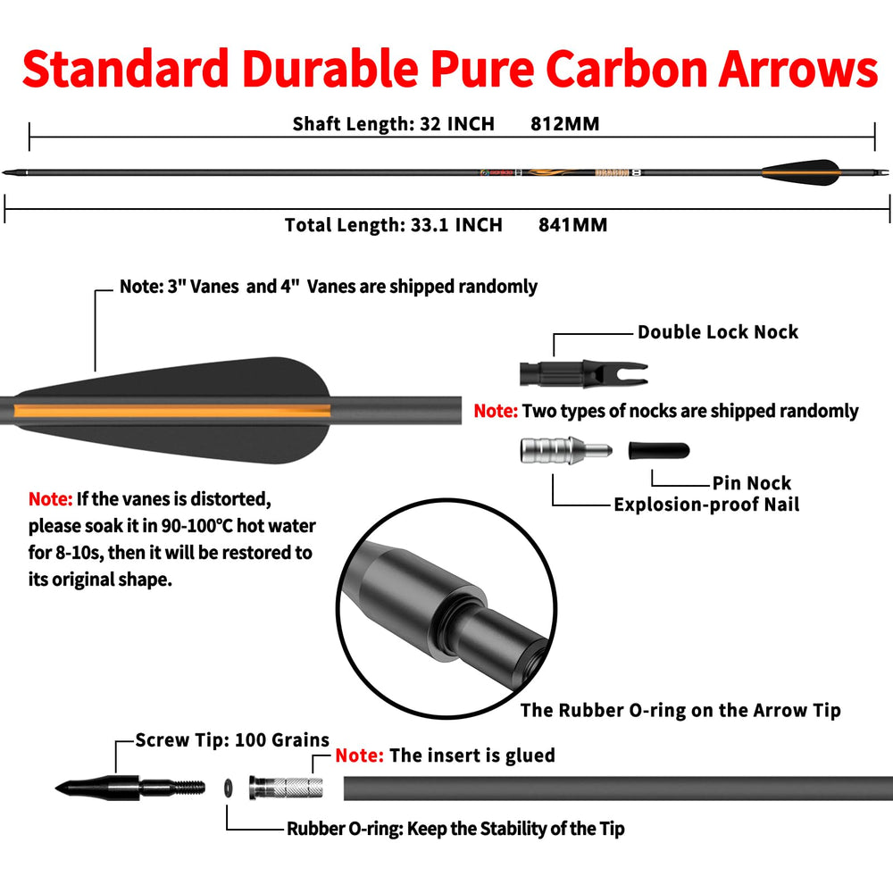 Sanlida pre-assembled arrows save setup time for field or range.