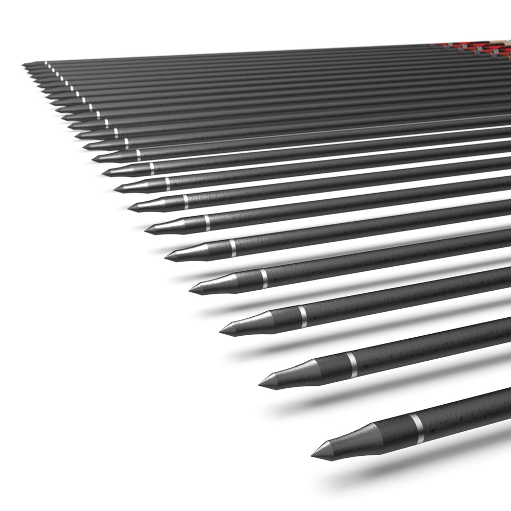 Removable tips with anti-explode nocks on Sanlida arrows.