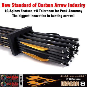 Sanlida +/-0.006 inch straightness supports stable flight and consistent groups.