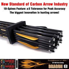 Sanlida +/-0.006 inch straightness supports stable flight and consistent groups.