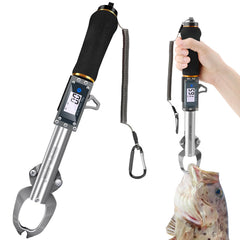 SANLIKE fish gripper with digital scale and 55 lb capacity