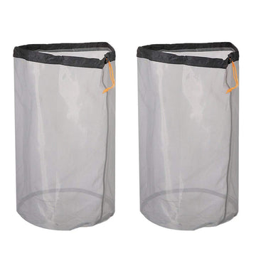 Sanmum Stuff Sacks drawstring closure keeps items secure in transit.