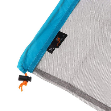 Sanmum mesh bags showcase drawstring closure for secure travel