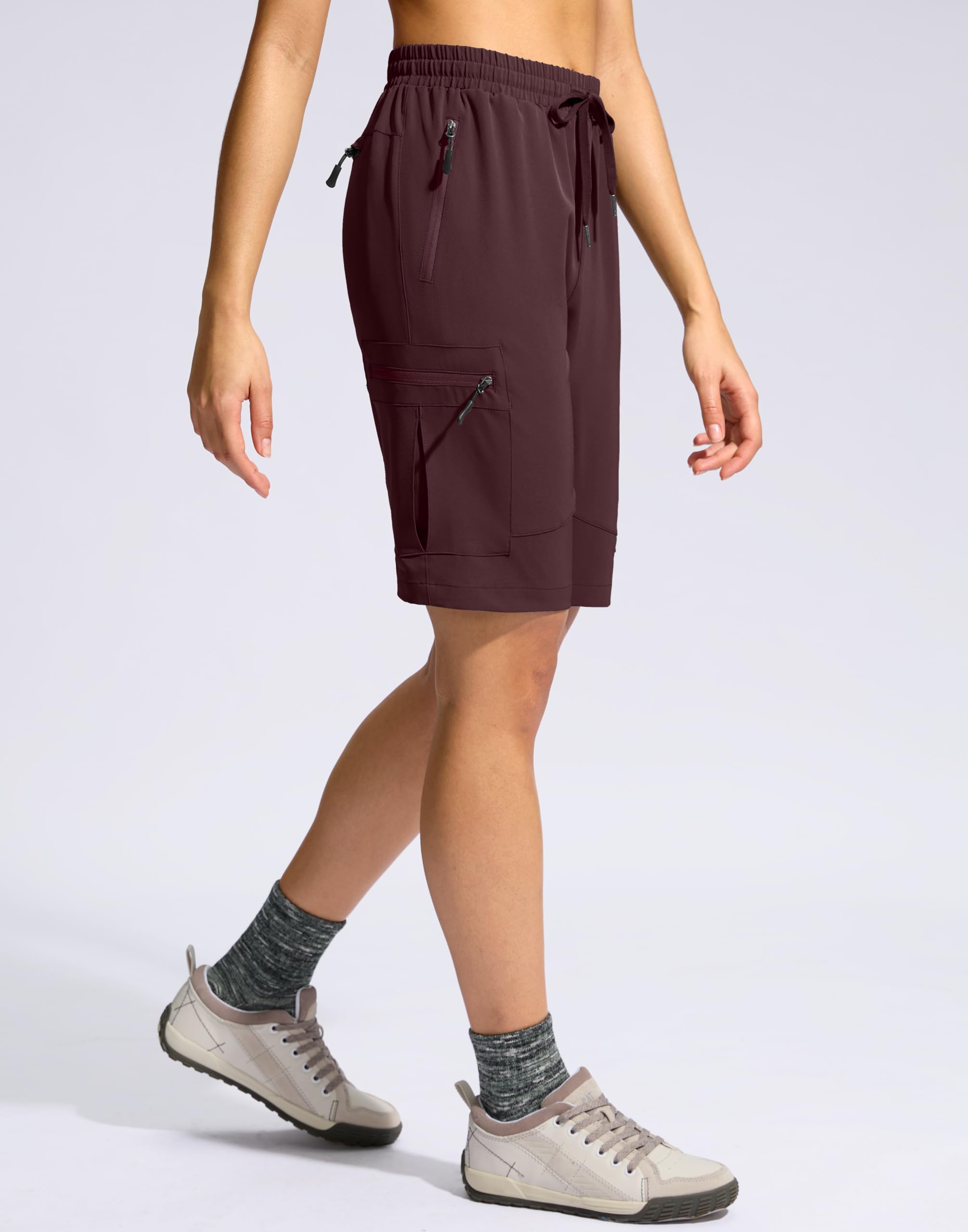 SANTINY shorts offer UPF50+ sun protection and water resistance for outdoor days.